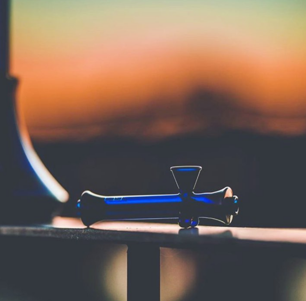 Jane West Cobalt Steamroller - Headshop.com