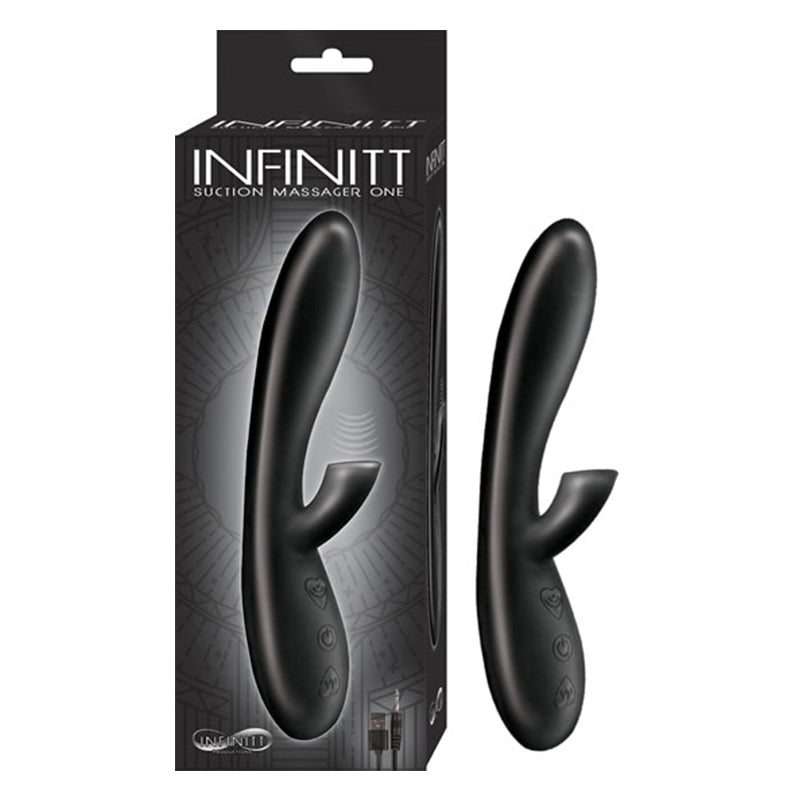 Infinitt Suction Massager One Black - Headshop.com