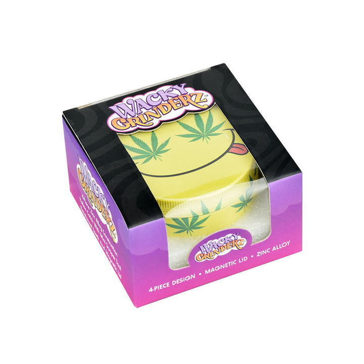 Wacky Grinderz | 4pc | 2.5" | 6pc Display - Headshop.com