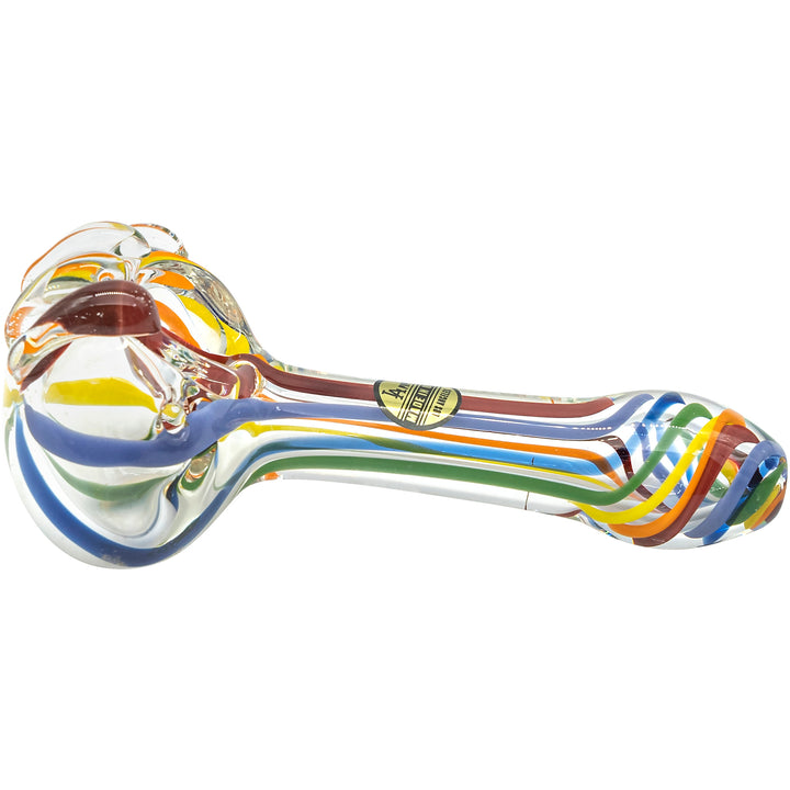 LA Pipes Rainbow Ripper Spoon Pipe - Headshop.com