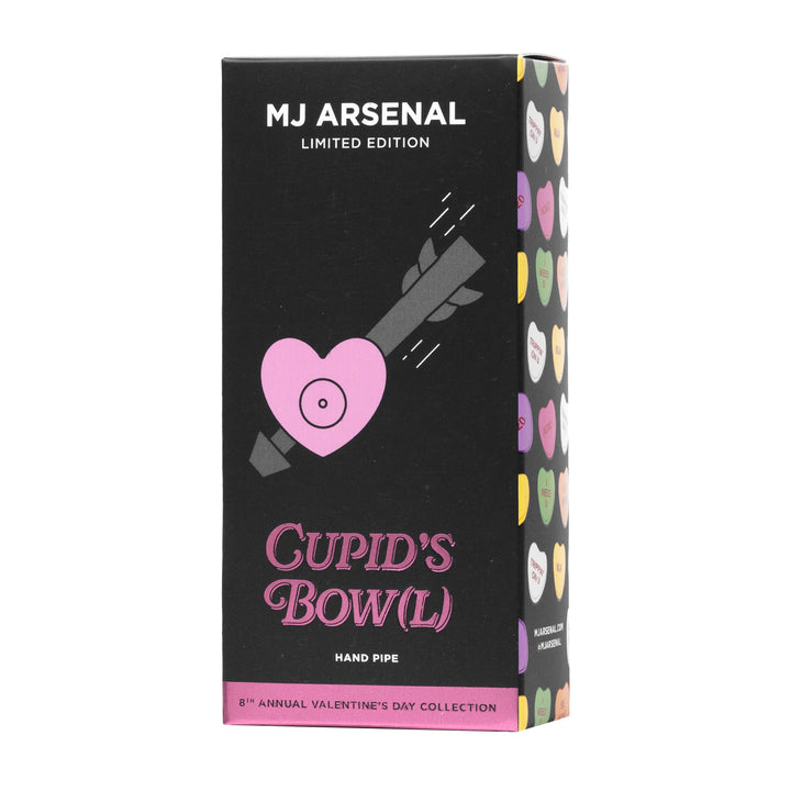 MJ Arsenal Cupid's Bow(l) Valentine's Day Glass Pipe - Headshop.com