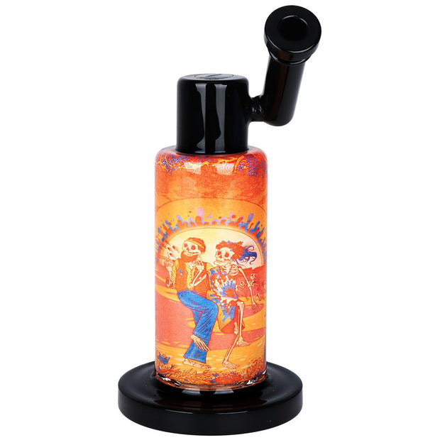 Grateful Dead x Pulsar Inside Print Water Pipe - 8.5" / 14mm F / Sunset Dance - Headshop.com