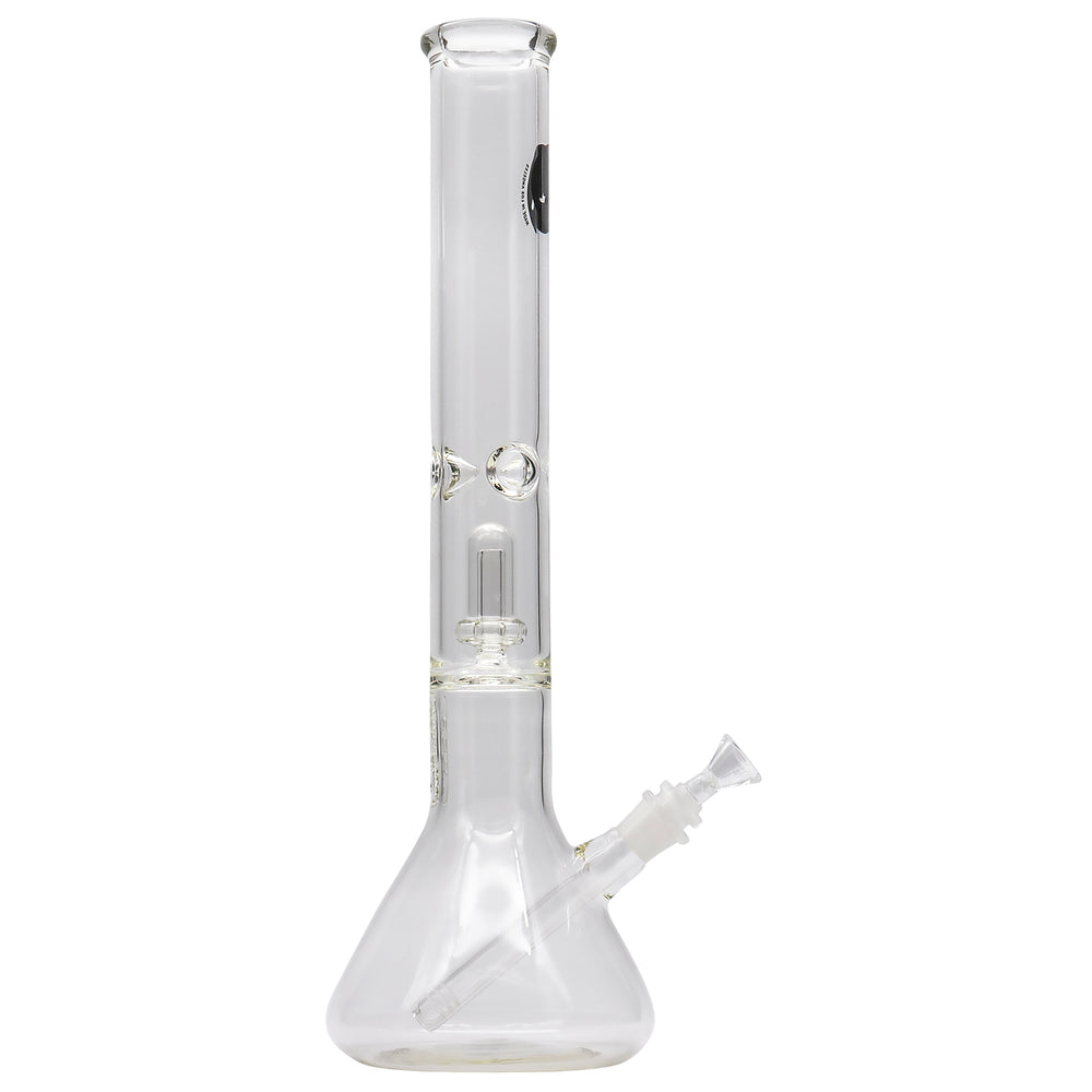 LA Pipes Thick Glass Beaker Showerhead Perc Bong - Headshop.com