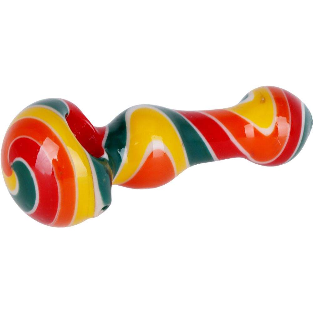 Mental Transference Wig Wag Glass Spoon Pipe - 4.75" - Headshop.com