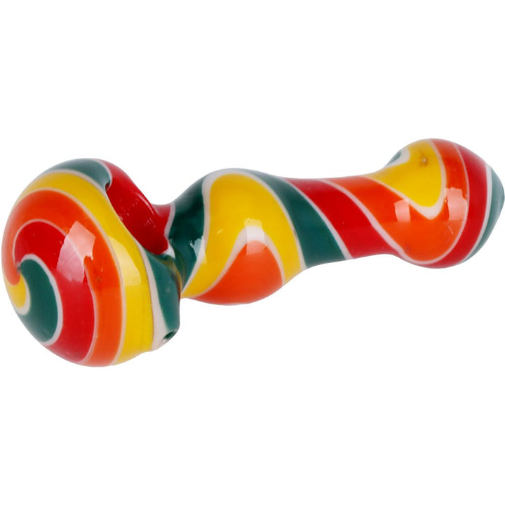Mental Transference Wig Wag Glass Spoon Pipe - 4.75" - Headshop.com