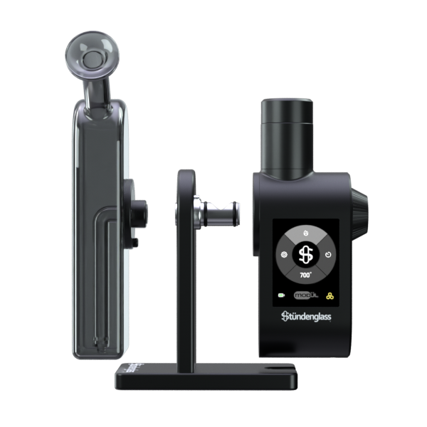 Stündenglass Modül + Dok Deluxe Travel Set - Gray Glass - Headshop.com