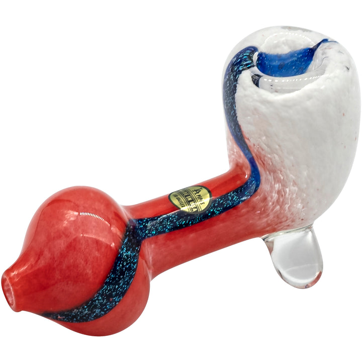 LA Pipes "Star Walker" Sitting Dichro Sherlock Pipe - Headshop.com