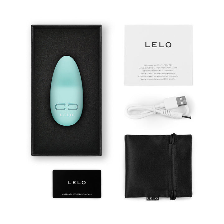 Lelo LILY 3 Rechargeable Mini Silicone Vibrator Polar Green - Headshop.com