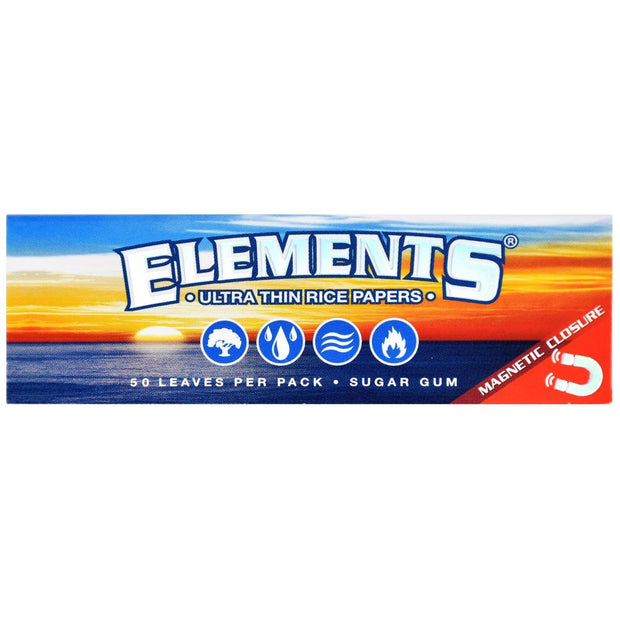 Elements Ultra Thin Rice Rolling Papers - Headshop.com