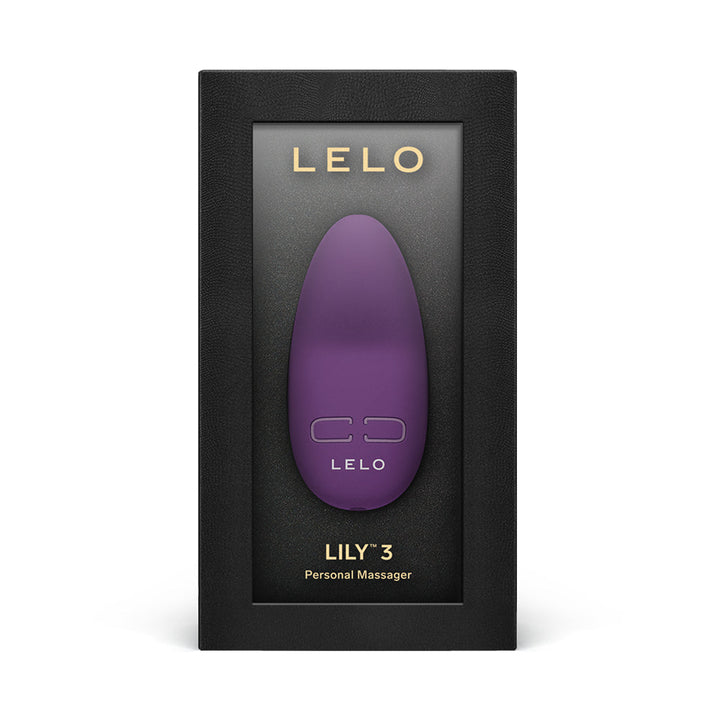 Lelo LILY 3 Rechargeable Mini Silicone Vibrator Dark Plum - Headshop.com