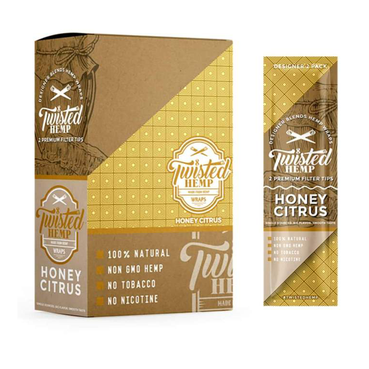 Twisted Hemp Wraps - Headshop.com