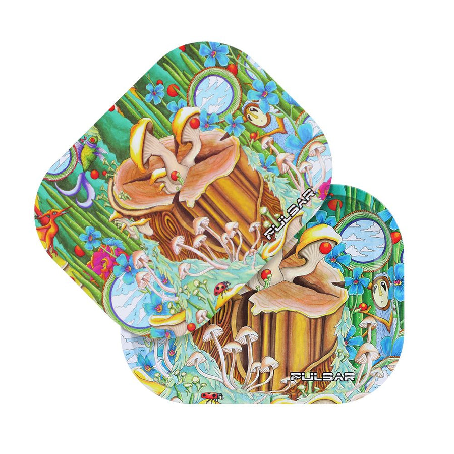 Pulsar Mini Rolling Tray & Lid Kit - Where Love Is Alive / 7"x5.5" - Headshop.com