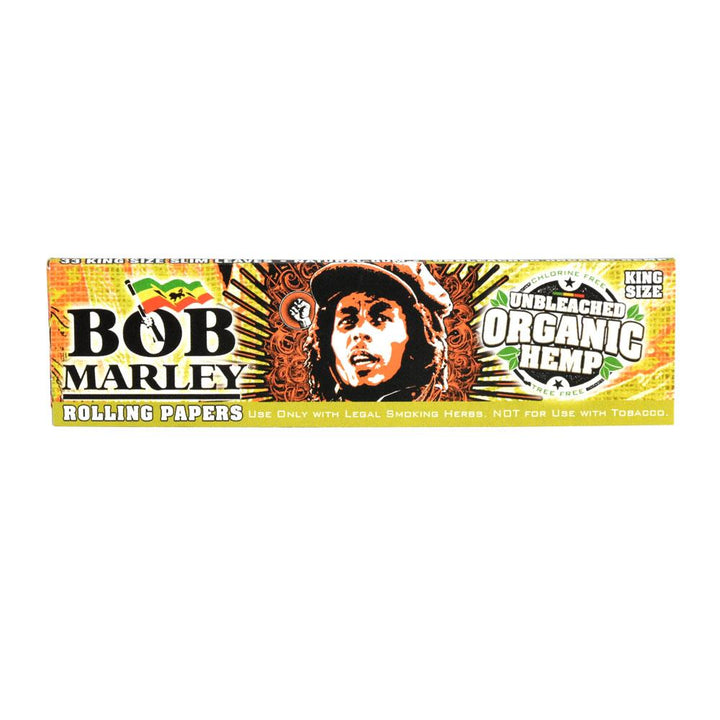 Bob Marley Rolling Papers Organic Hemp - Headshop.com