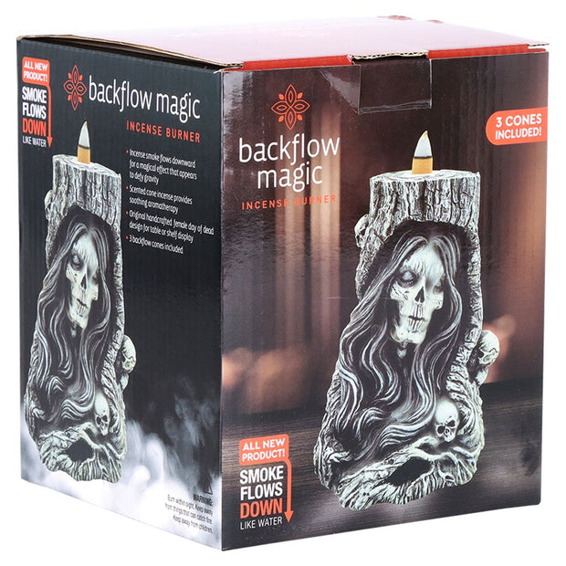 Death Tree Polyresin Backflow Incense Burner - 6" - Headshop.com