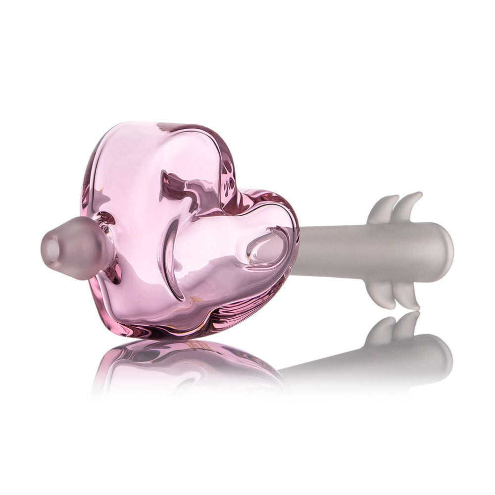 MJ Arsenal Cupid's Bow(l) Valentine's Day Glass Pipe - Headshop.com