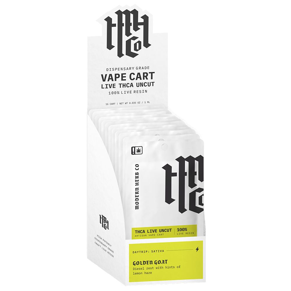 Modern Herb Co Live Resin Uncut THCA Cartridge - 1g - Headshop.com