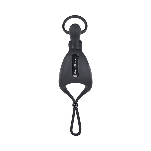 Zero Tolerance Saddle Up Rechargeable Vibrating C-Ring & Girth Enhancer Silicone Black - Headshop.com
