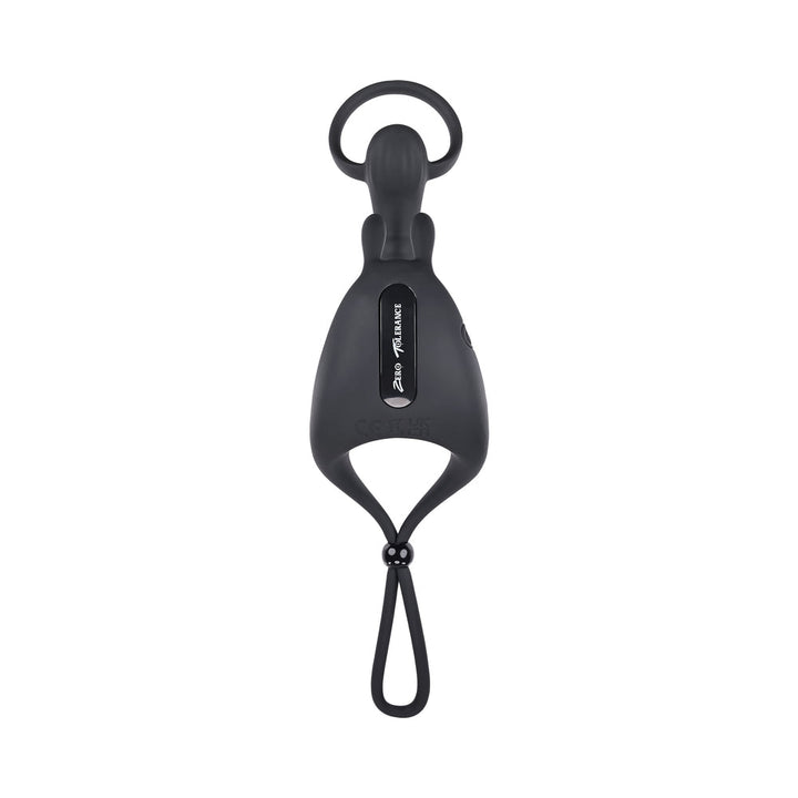 Zero Tolerance Saddle Up Rechargeable Vibrating C-Ring & Girth Enhancer Silicone Black - Headshop.com