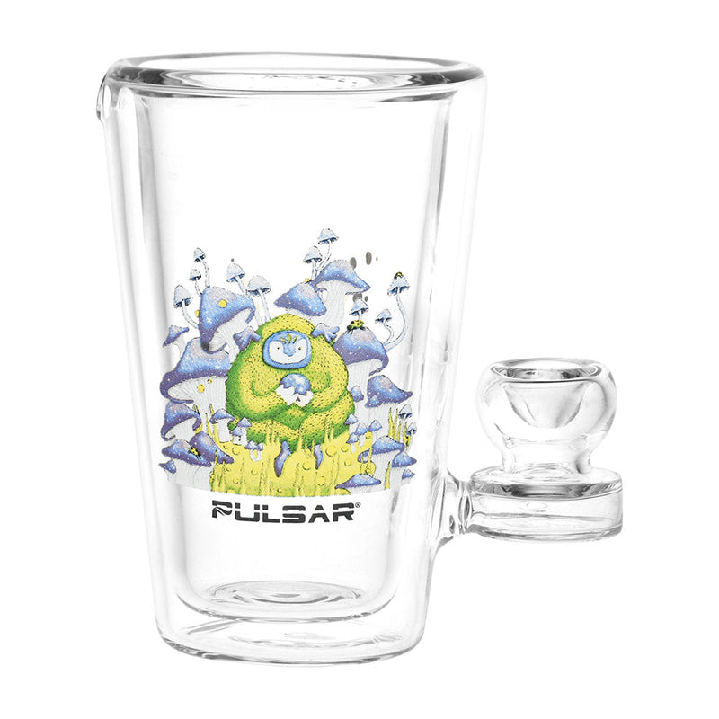 Pulsar Design Series x Drinkable Series Glass Tumbler Pipe | 250mL | 5" - Headshop.com