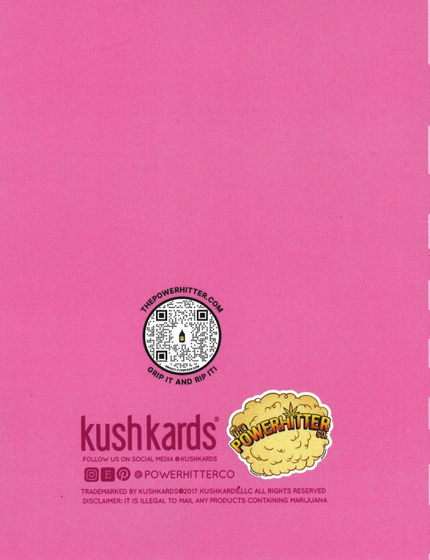 Authentic PowerHitter Pink & High Sexy Card! - Headshop.com