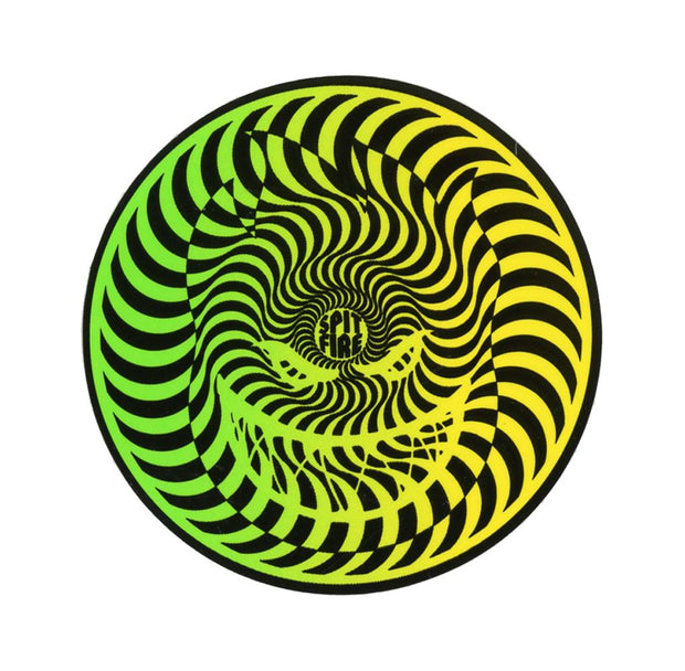 Spitfire Logo Psychedelic Sticker - Headshop.com