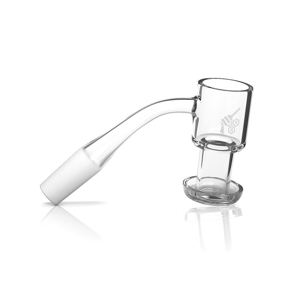 Honeybee Herb Honeysuckle Quartz Banger- 45° Honeybee Herb Honeysuckle Quartz Banger- 45°