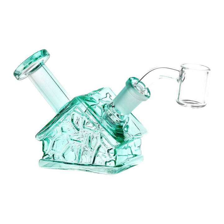 Delightful Dwelling Glass Dab Rig - 3.75" / 14mm F / Colors Vary - Headshop.com