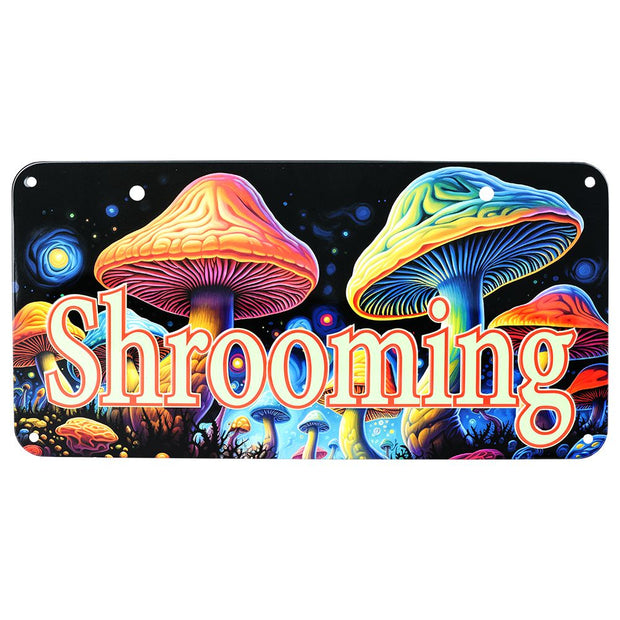 Novelty Embossed Metal License Plate | 12"x6" - Headshop.com