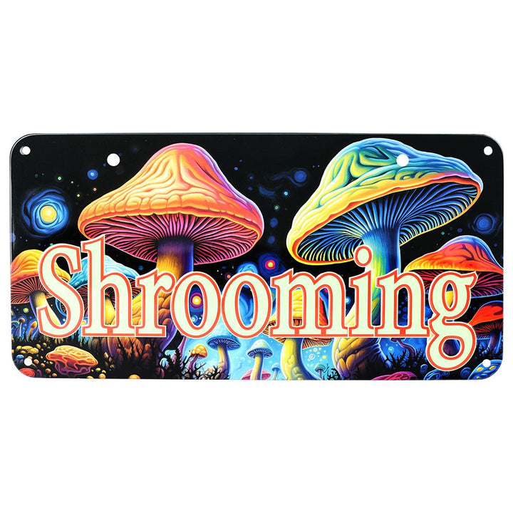 Novelty Embossed Metal License Plate | 12"x6" - Headshop.com