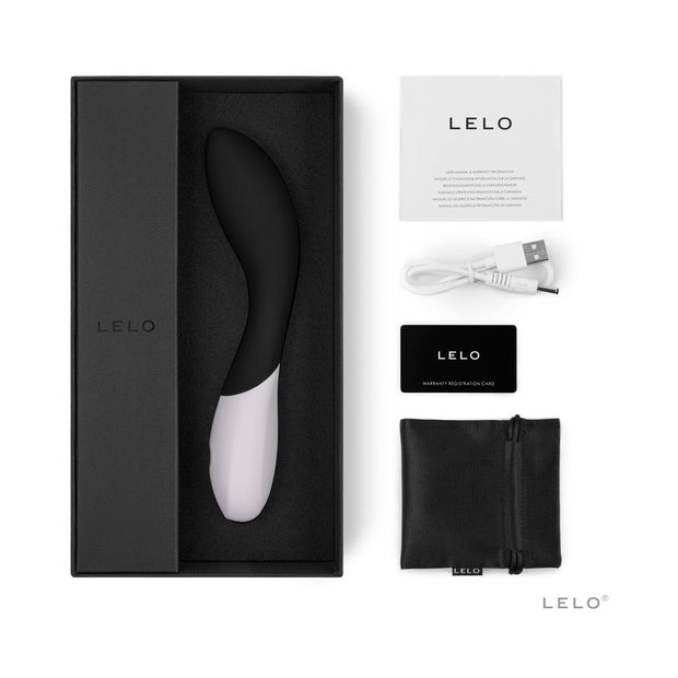 LELO MONA WAVE Rechargeable G-Spot Vibrator Black - Headshop.com