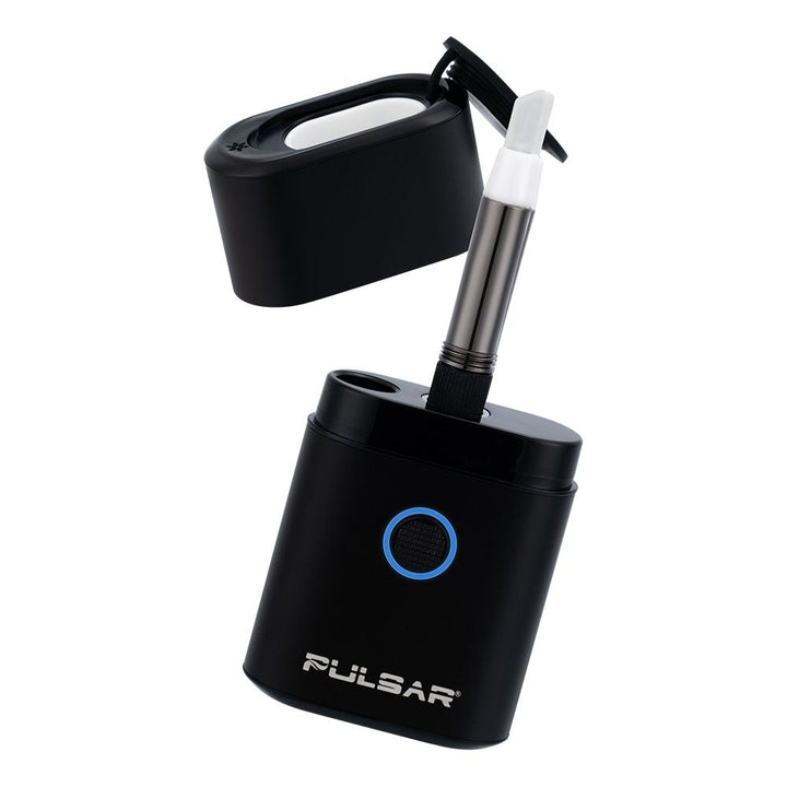 Pulsar Hot Knife Box 2-in-1 Electric Loading Tool & Dab Container | Black | 650mAh | 8pc Display - Headshop.com