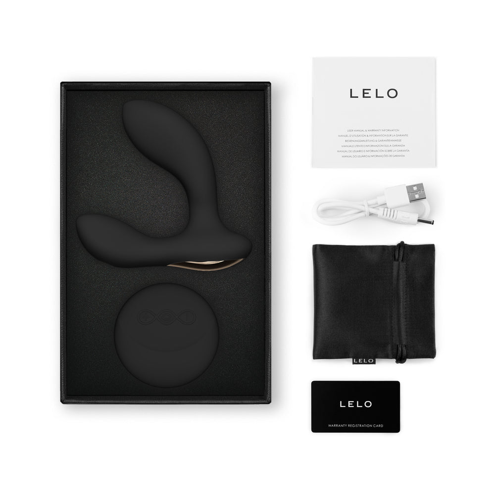 LELO HUGO 2 Prostate Massager with Remote Black - Headshop.com