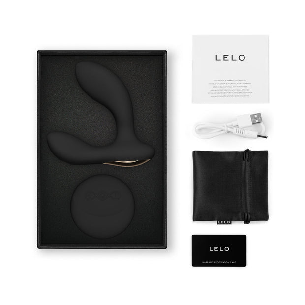 LELO HUGO 2 Prostate Massager with Remote Black - Headshop.com