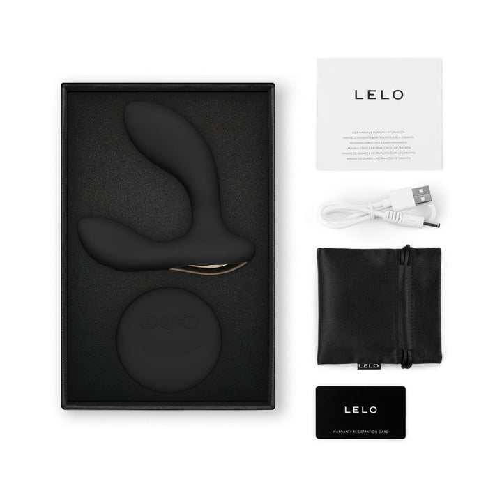 LELO HUGO 2 Prostate Massager with Remote Black - Headshop.com