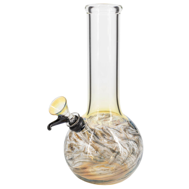 LA Pipes Raked Tiger Stripe Accented Beaker Bong - Headshop.com