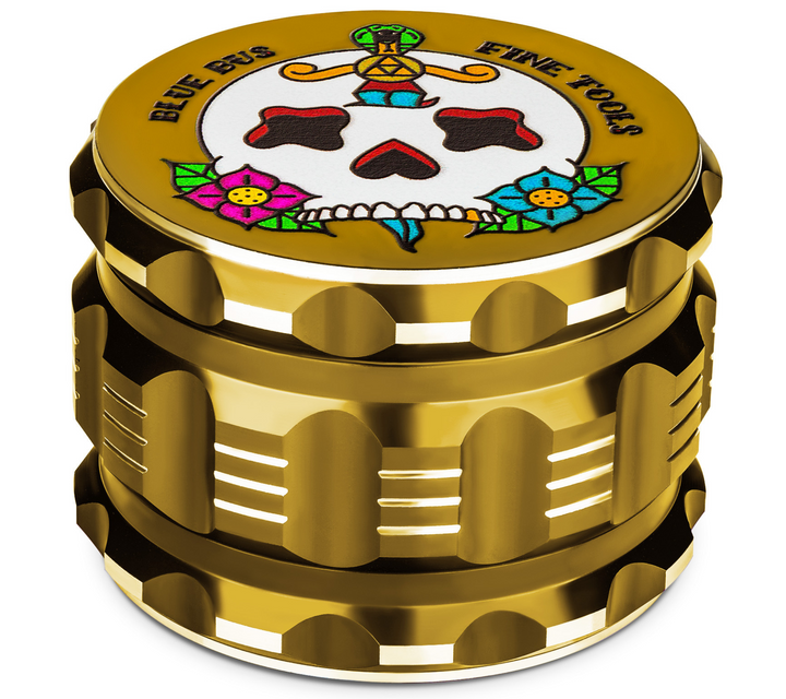 Bluebus GAC 2.5" CERAMIC GRINDER WHITE - Headshop.com