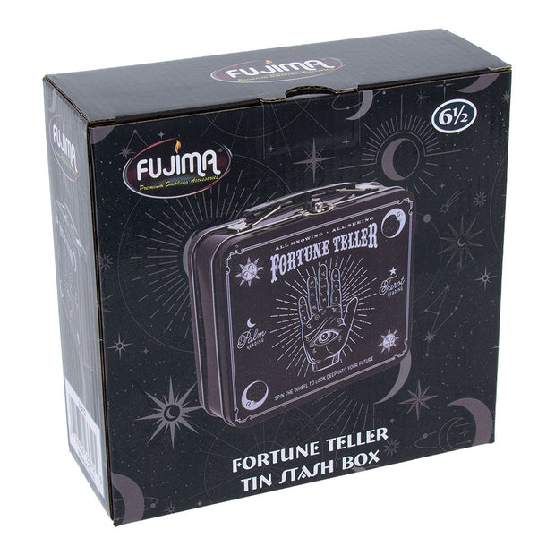 Fujima Handled Tin Stash Box | 6.5" - Headshop.com