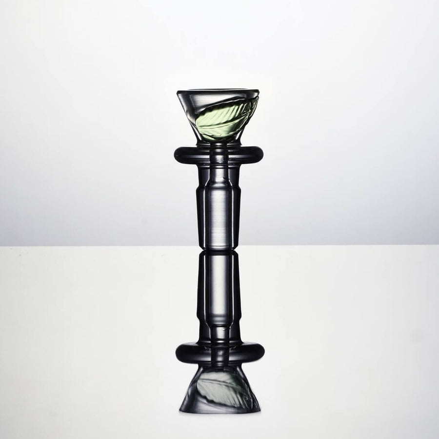 Vitae Glass Leaf Bowl - Headshop.com