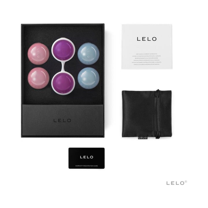 LELO BEADS Plus Kegel Balls Set Blue/Pink/Purple - Headshop.com