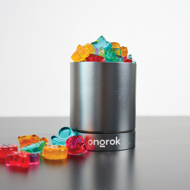 Ongrok Aluminum Metal Storage Jar - Headshop.com