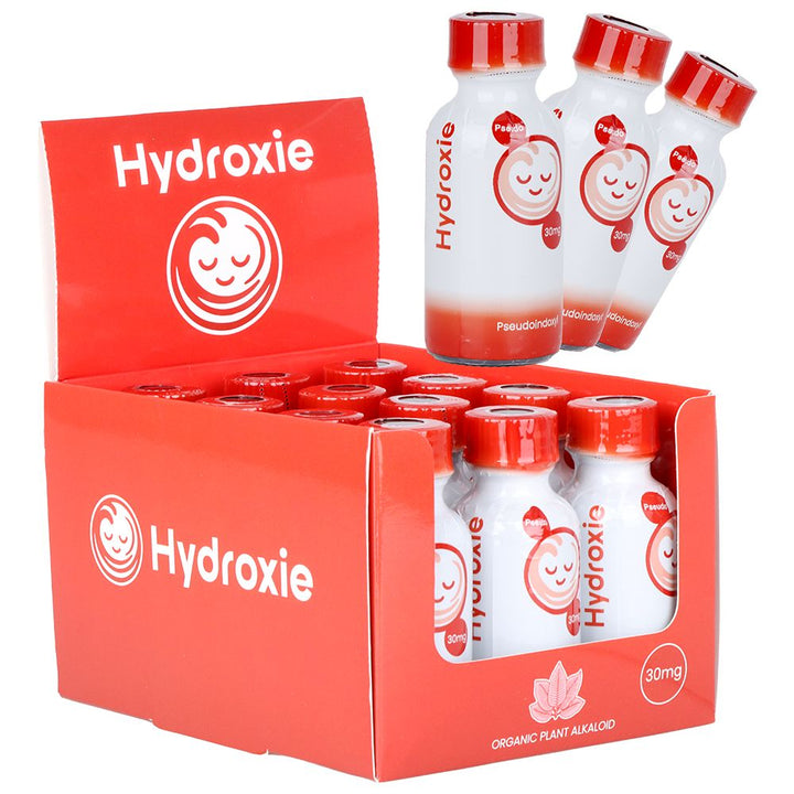 Hydroxie Pseudoindoxyl Mitragynine Alkaloid Shot | 12pk Display - Headshop.com
