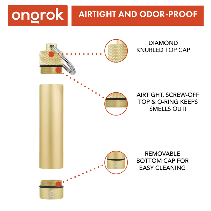 Ongrok Aluminum Storage Keychain - Headshop.com