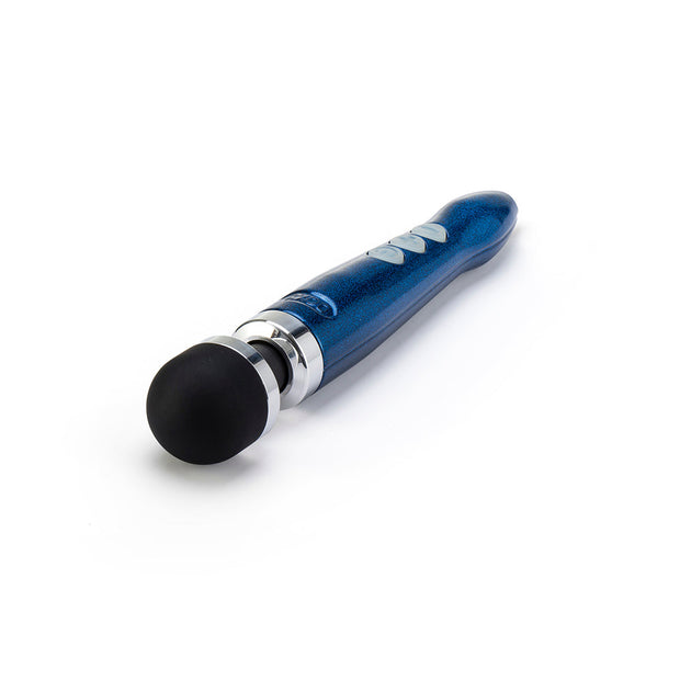 Doxy Die Cast 3R Rechargeable Compact Wand Vibrator Blue Flame - Headshop.com