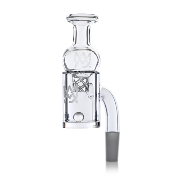 MJ Arsenal Premium Full Weld Clear Quartz Banger - Headshop.com