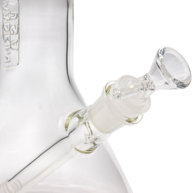 LA Pipes Thick Glass Beaker Showerhead Perc Bong - Headshop.com