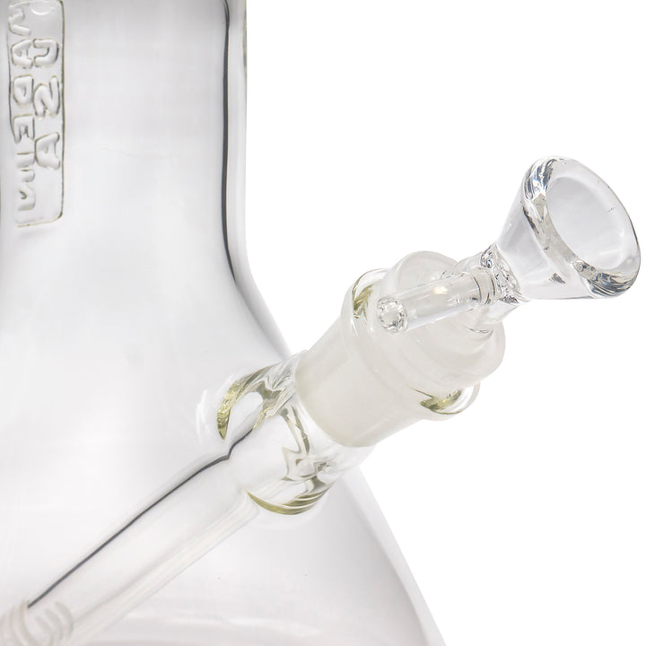 LA Pipes Thick Glass Beaker Showerhead Perc Bong - Headshop.com