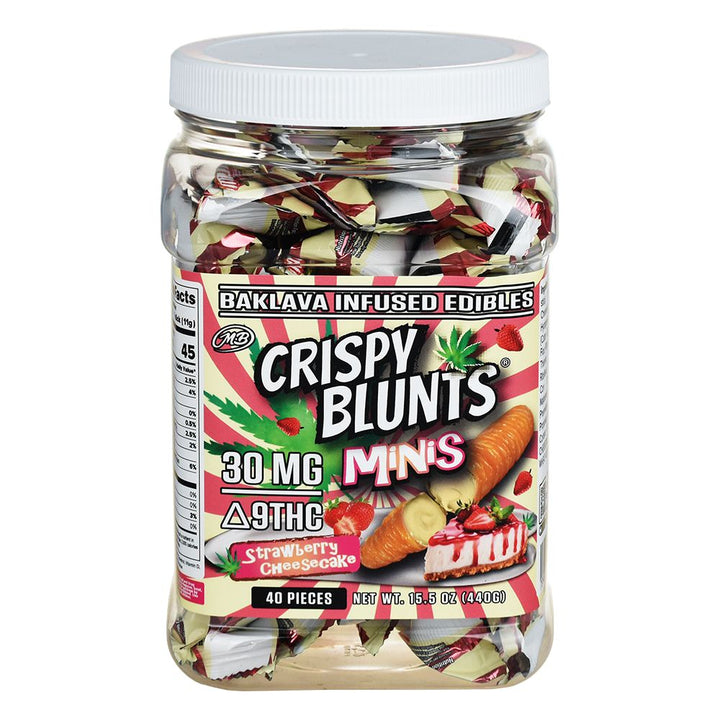 Crispy Blunts D9 Minis - 30mg/pc 40ct - Headshop.com