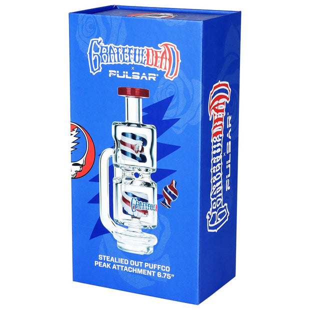 Grateful Dead Stealied Out Attachment for Puffco Peak - 6.75" - Headshop.com