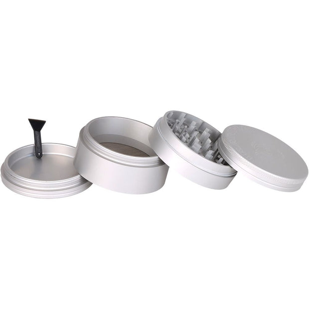 Piranha RETRO Aluminum Grinder | 4pc | 2.5"