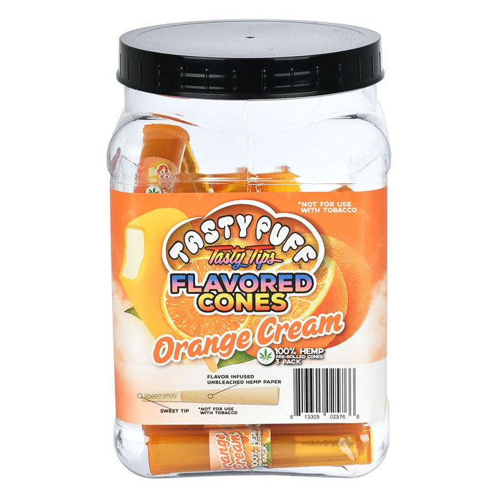 Tasty Puff Tasty Tips Pre-Rolled Cones | 3pk | 30pc Display - Headshop.com